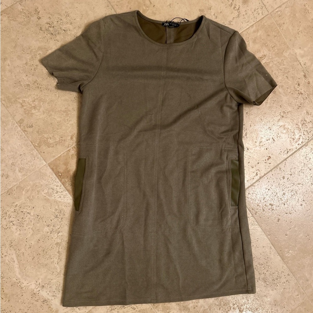 Zara Dress New With Pockets